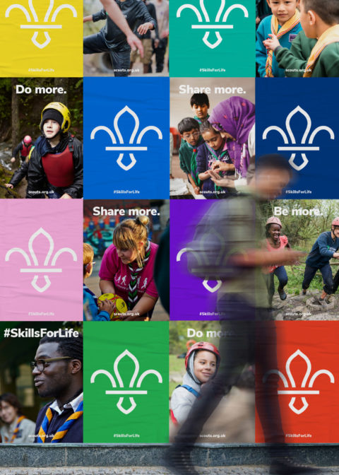 NotOnSunday-Scouts-TSA-Branding-Fleur-de-lis-Logo-Marque-FlyPosters-Youth-Hero